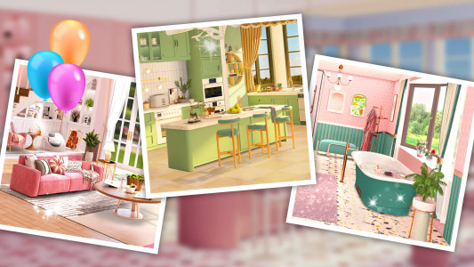 اسکرین شات 6 بازی Dream House Design: Tile Match
