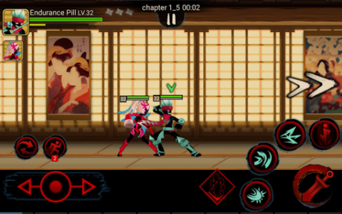 اسکرین شات بازی Stickman Ninja Legends Shadow Fighter Revenger War 1