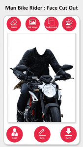 اسکرین شات برنامه Man Sport Bike Rider Photo Suit 6