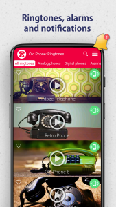 اسکرین شات 2 برنامه Old Phone: Ringtones