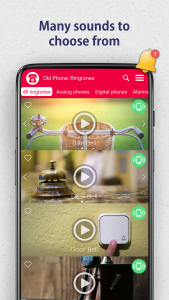اسکرین شات برنامه Old Phone: Ringtones 5