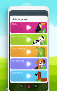 اسکرین شات 6 برنامه Animal Sounds for Kids