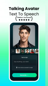 اسکرین شات 1 برنامه DreamFace: AI Video Generator