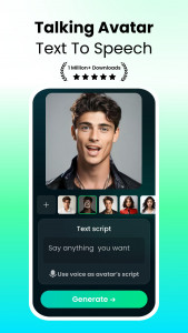 اسکرین شات برنامه DreamFace: AI Video Generator 1