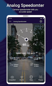 اسکرین شات برنامه Speedometer DigiHUD View- Speed Cam & Widgets 2