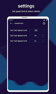 اسکرین شات برنامه Speedometer DigiHUD View- Speed Cam & Widgets 6