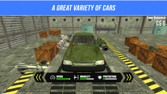 اسکرین شات بازی Clash of Cars: Death Racing 2