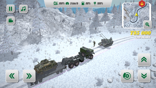 اسکرین شات بازی Army Truck Driver 3