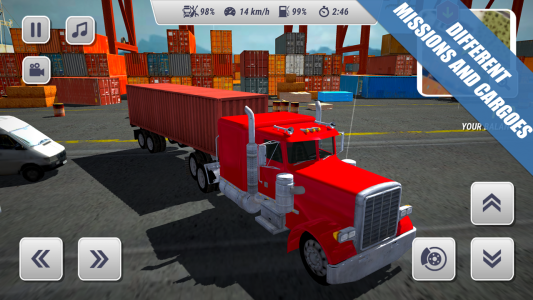 اسکرین شات 3 بازی Big Truck Hero 2 - Real Driver