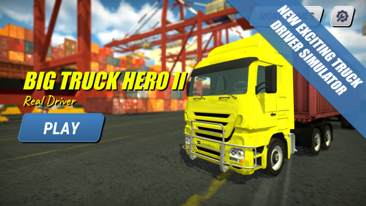 اسکرین شات 1 بازی Big Truck Hero 2 - Real Driver
