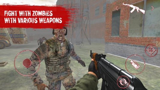 اسکرین شات بازی Deadlands Road Zombie Shooter 2