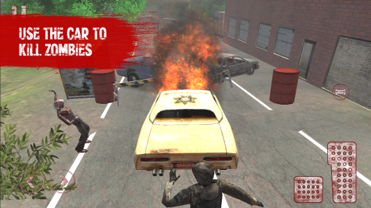 اسکرین شات 4 بازی Deadlands Road Zombie Shooter