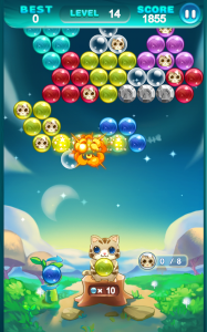 اسکرین شات بازی Bubble Cat 6