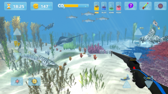اسکرین شات بازی Hunter underwater spearfishing 4