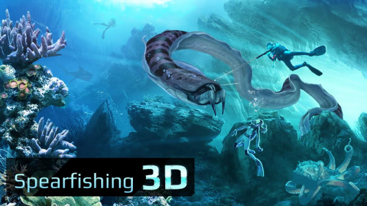 اسکرین شات 4 بازی Spearfishing. Marine life.