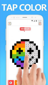 اسکرین شات بازی Number Color: Color by Number,🌼Free Color Sandbox 6