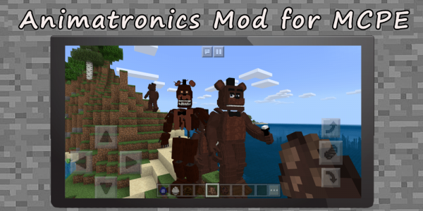 اسکرین شات بازی Animatronics Mod Minecraft 3