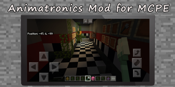 اسکرین شات بازی Animatronics Mod Minecraft 4