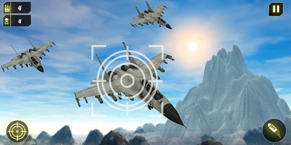 اسکرین شات بازی Military Missile: Sky Jet Game 6