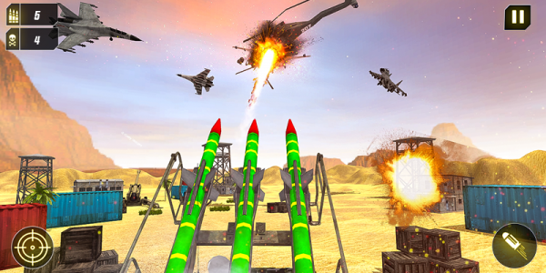 اسکرین شات بازی Military Missile: Sky Jet Game 7
