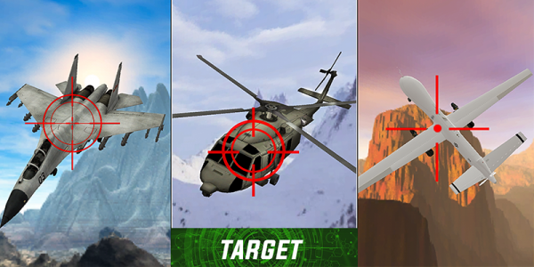 اسکرین شات بازی Military Missile: Sky Jet Game 2