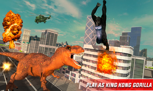 اسکرین شات بازی Dino Vs Kong Rampage Simulator 6