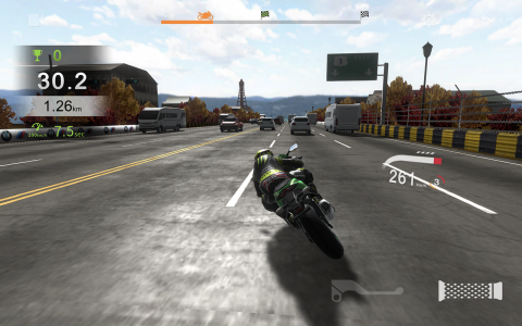 اسکرین شات بازی Real Moto Traffic 4