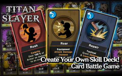 اسکرین شات بازی Titan Slayer: Roguelike Strategy Card Game 7