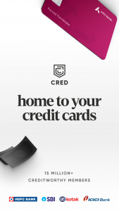 اسکرین شات برنامه CRED: UPI, Credit Cards, Bills 1