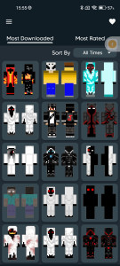 اسکرین شات 4 برنامه Entity 303 & Herobrine Skins