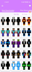 اسکرین شات 1 برنامه Hacker Skin for Minecraft
