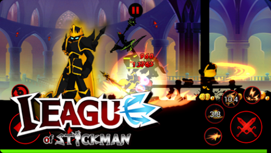 اسکرین شات بازی League of Stickman - Best action game(Dreamsky) 6