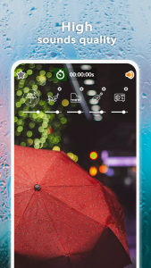 اسکرین شات 6 برنامه Rain Sounds: Relax and Sleep