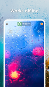 اسکرین شات 7 برنامه Rain Sounds: Relax and Sleep