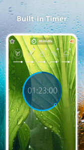 اسکرین شات 4 برنامه Rain Sounds: Relax and Sleep