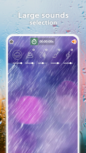 اسکرین شات 5 برنامه Rain Sounds: Relax and Sleep