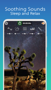 اسکرین شات 2 برنامه Wind Noise: Relax and Sleep