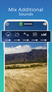 اسکرین شات 3 برنامه Wind Noise: Relax and Sleep