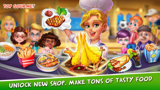 اسکرین شات 6 بازی Star Cooking Dream: Best Cook