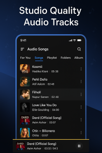 اسکرین شات 3 برنامه 8D Music Player - Media Player