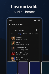 اسکرین شات 2 برنامه 8D Music Player - Media Player