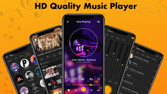 اسکرین شات 1 برنامه 8D Music Player - Media Player