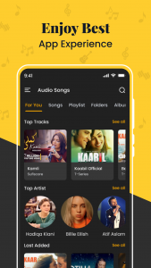 اسکرین شات برنامه 8D Music Player - Mp3 Songs 1