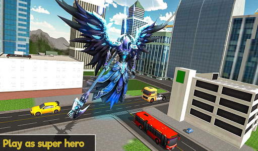 اسکرین شات بازی Flying Angel Superheroes Battle 2020 - Crime Time 6