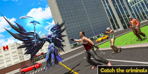 اسکرین شات بازی Flying Angel Superheroes Battle 2020 - Crime Time 3