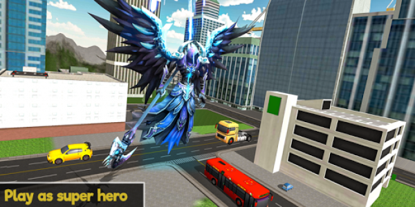 اسکرین شات بازی Flying Angel Superheroes Battle 2020 - Crime Time 1