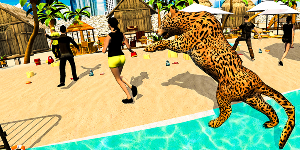 اسکرین شات بازی Wild Cheetah Simulator - Big Cats Sim 2019 2