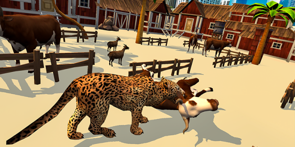 اسکرین شات بازی Wild Cheetah Simulator - Big Cats Sim 2019 3