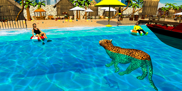 اسکرین شات بازی Wild Cheetah Simulator - Big Cats Sim 2019 1
