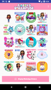 اسکرین شات برنامه Gabby's Dollhouse Stickers 1
